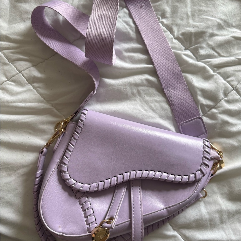 Lavender Crossbody / shoulder Bag